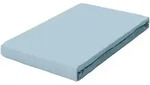Schlafgut Spannbetttuch Pure, Hellblau, Textil, 120-130x200-220 cm, Gr&uuml;ner...