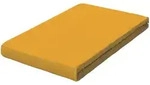 Schlafgut Spannbetttuch Pure, Currygelb, Textil, 120-130x200-220 cm, Gr&uuml;ner...