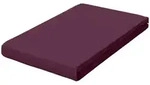 Schlafgut Boxspring-Spannleintuch Pure, Beere, Textil, 90-100x190-220 cm, Gr&uuml;ner