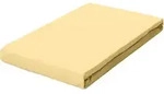 Schlafgut Boxspring-Spannleintuch Pure, Gelb, Textil, 90-100x190-220 cm, Gr&uuml;ner
