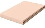 Schlafgut Boxspring-Spannleintuch Pure, Hellrot, Textil, 90-100x190-220 cm,...