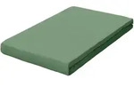 Schlafgut Boxspring-Spannleintuch Pure, Gr&uuml;n, Textil, 90-100x190-220 cm,...