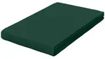 Schlafgut Topper-Spannbetttuch Pure, Dunkelgr&uuml;n, Textil, 120-130x200-220 cm, Gr&uuml;ner