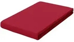 Schlafgut Boxspring-Spannleintuch Pure, Dunkelrot, Textil, 90-100x190-220 cm,...