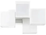 Brilliant Led-Deckenleuchte, Wei&szlig;, Metall, Kunststoff, 45.5x32x38 cm, Lampen &
