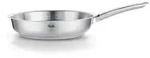 Fissler Bratpfanne Pure, Silber, Metall, 1.5 L, rund, Made in Germany,