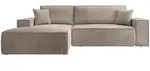 Selsey Ecksofa, Beige, Textil, L-Form, 267x167 cm, Wohnzimmer, Sofas & Couches,