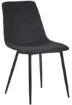 CLP Stuhl, Schwarz, Metall, 45x83x57 cm, Esszimmer, St&uuml;hle, Esszimmerst&uuml;hle,