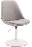 CLP Drehstuhl, Grau, Metall, 48x76x57 cm, Esszimmer, St&uuml;hle, Esszimmerst&uuml;hle,