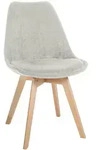 CLP Stuhl, Hellgrau, Holz, 49x83x50 cm, Esszimmer, St&uuml;hle, Esszimmerst&uuml;hle,
