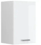 Vicco H&auml;ngeschrank, Wei&szlig; Hochglanz, Wei&szlig;, Holzwerkstoff, 1 F&auml;cher, Rechteckig,