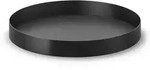 Zack Tablett Trevo, Schwarz, Metall, rund, 3.5 cm, Tischkultur & Servieren, Tabletts