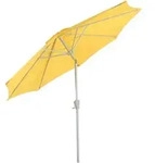 MCW Sonnenschirm, Gelb, Textil, 270x270 cm, Sonnen- & Sichtschutz, Sonnenschirme