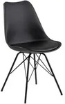 Carryhome Stuhl, Schwarz, Kunststoff, Rundrohr, 48.5x85.5x54 cm, Reach, Typenauswahl,