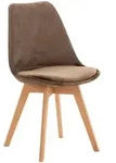 CLP Stuhl, Dunkelbraun, Holz, 49x83x50 cm, Esszimmer, St&uuml;hle, Esszimmerst&uuml;hle,