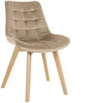 CLP Stuhl, Braun, Holz, 54x84x63 cm, Esszimmer, St&uuml;hle, Esszimmerst&uuml;hle,