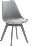 CLP Stuhl, Grau, Grau, Holz, 49x83x50 cm, Esszimmer, St&uuml;hle, Esszimmerst&uuml;hle,