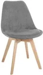 CLP Stuhl, Grau, Holz, 49x83x50 cm, Esszimmer, St&uuml;hle, Esszimmerst&uuml;hle,