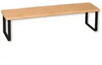 Kesper K&uuml;chenregal, Natur, Schwarz, Holz, Metall, Bambus, 55x13x15 cm, Fsc, K&uuml;chen,