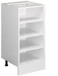 Vicco K&uuml;chenregal, Wei&szlig;, Wei&szlig;, Holzwerkstoff, 3 F&auml;cher, Rechteckig,...