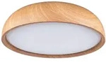 Paulmann Led-Deckenleuchte Oka, Ahorn, Kunststoff, rund,rund, 10.5 cm,