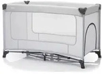 Fillikid Reisebett Nizza, Grau, Metall, Textil, 120x60 cm, zusammenklappbar,