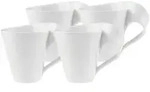 Villeroy & Boch Becher, Wei&szlig;, Keramik, Kaffee & Tee, Tassen, Kaffeebecher