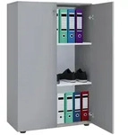 P & B Aktenschrank, Grau, Holzwerkstoff, 70x110x39 cm, Arbeitszimmer, Aktenschr&auml;nke