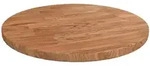 vidaXL Tischplatte, Hellbraun, Holz, 30x1.5x30 cm, Esszimmer, Tische, Esstische,