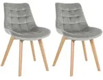 CLP Stuhl, Grau, Holz, 54x84x63 cm, Esszimmer, St&uuml;hle, Esszimmerst&uuml;hle,