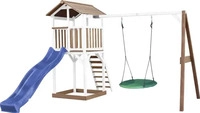 XXXLutz NEST Blau, Braun, Wei&szlig; 356.6x241.9x349 cm