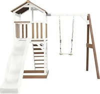 XXXLutz SPIELTURM Braun, Wei&szlig; 283.6x241.9x349 cm