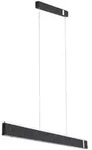 Paulmann Led-Pendelleuchte Jagun, Anthrazit, Metall, Kunststoff, Textil,