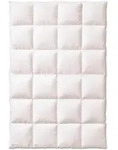 Kauffmann Daunendecke Elegance 700, Wei&szlig;, Textil, F&uuml;llung: Daunen, 155x220 cm,