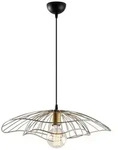 Calicosy Draht-Pendelleuchte, Bronze, Metall, Uni, 50x111x50 cm, Lampen &...