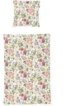 Irisette Bettw&auml;sche, Wei&szlig;, Textil, Floral, 155x220 cm, pflegeleicht,