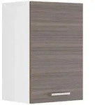 Vicco H&auml;ngeschrank, Grau, Wei&szlig;, Holzwerkstoff, 1 F&auml;cher, Rechteckig, 40x60x31 cm,