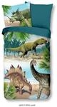 Kinderbettw&auml;sche, Gr&uuml;n, Textil, Tier, 135x200 cm, Oeko-Tex&reg; Standard 100,