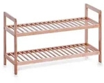 Zeller Present Schuhregal, Natur, Holz, Bambus, 70x26x40 cm, Garderobe,