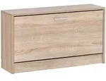 Mid.you Schuhkipper, Sonoma Eiche, Holzwerkstoff, 80x47x24 cm, Garderobe,