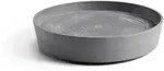 Ecopots R&auml;der, Grau, Kunststoff, Beton Optik, Rund, 10.1 cm, Dekoration, Blumen &