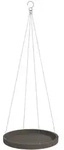Ecopots Blumentopfuntersetzer, Taupe, Kunststoff, Beton Optik, Rund, 3 cm,