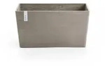 Ecopots Blumentopf, Taupe, Kunststoff, Beton Optik, Rechteckig, 40.5 cm,...