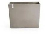 Ecopots Blumentopf, Taupe, Kunststoff, Beton Optik, Rechteckig, 65.8 cm,...