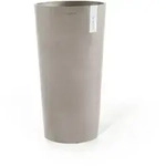 Ecopots Blumentopf, Taupe, Kunststoff, Beton Optik, Rund, 91 cm, Dekoration, Blumen &