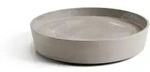 Ecopots R&auml;der, Taupe, Kunststoff, Beton Optik, Rund, 10.1 cm, Dekoration, Blumen &