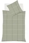 Fleuresse Bettw&auml;sche Lech, Gr&uuml;n, Textil, Karo, 135x200 cm, Oeko-Tex&reg;...
