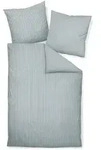 Janine Bettw&auml;sche Chinchilla-S, Silber, Wei&szlig;, Textil, Streifen, 155x220 cm,