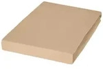 Janine Topper-Spannbetttuch, Beige, Hellbraun, Textil, 200x200 cm, b&uuml;gelfrei,