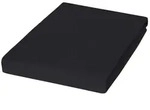 Janine Topper-Spannbetttuch, Schwarz, Textil, 100x200 cm, b&uuml;gelfrei,...